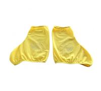 LOVIVER Cubierta para Patín Artístico Funda Protectora Protector Recubrimiento con Pedrería en Espiral de Nailon Elástico Que Se Ajusta al Tobillo Adecuada, Amarillo, Amarillo