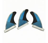 LOVIVER de Tabla de Surf Quilla Estabilizador G5 Equilibrio de Velocidad Control Maniobrabilidad Material Fibra de Vidrio Panal Base Blanca Segura
