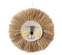 LOVIVER Decoración Colgante de Pared de Paja Forma Forma Forma, Colgante de Animal, Arte Artesanal, Tapiz Hecho para Sala de, Hogar, Inauguración D, a, Individual