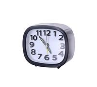 LOVIVER Despertador silencioso Hace tictac, con, Relojes para niños, Escritorio, Interior, decoración para niños, Negro