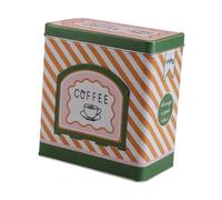 LOVIVER Dispensador de café en Lata, multifunción, de Metal, Estilo Retro, para el hogar, Sala de Estar y despensa, Style F