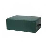 LOVIVER Equipo de Entrenamiento de Caja de Pilates Banco Asiento Elevado Soporte Acolchado Estabilidad Material de Cuero Adecuada para Pilates en Casa , Verde Oscuro