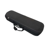 LOVIVER Estuche de Viaje para violín de tamaño completo 4/4 con higrómetro, versátil, de espuma de alta densidad, correas de hombro ajustables rectangulares, a