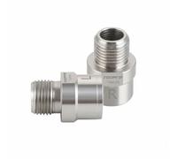 LOVIVER Extensor de Pedal de Bicicleta Fabricado con Acero Ofrece Mayor Distancia Entre Pedal y Identificación Clara de Izquierda y Derecha Compatible con, Titanio, 16mm - Par Izquierda Y Derecha