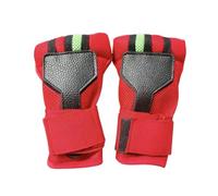 LOVIVER Guantes de Entrenamiento de Boxeo Vendas Almohadillas Protección Muñeca Cierre Ajustable Costuras Reforzadas Soporte Estable Adecuados para Sparring Bolsa de y Gimnasio