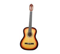 LOVIVER Guitarra clásica de madera de 39", instrumento musical, juguete educativo liviano, accesorios de guitarra de tamaño completo para niños, niñas y, Amarillo