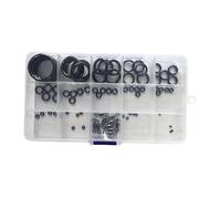 LOVIVER Kit de reparación de cañas de Pescar (80 Piezas), Kit de reparación de Puntas de caña, Anillos guía de cerámica para cañas de Pescar, 14 tamaños de