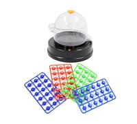 LOVIVER Mini máquina de lotería eléctrica, máquina de Bolas de rifa, recolector de números portátil para café, Carnaval, Fiesta, Entretenimiento,
