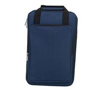 LOVIVER Mochila con bolsa de mazo engrosada, mochila de almacenamiento portátil para baquetas, bolsa Oxford impermeable de gran capacidad para baquetas, Armada