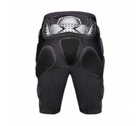 LOVIVER Pantalones de con Protecciones Shorts de Impacto Pantalones Acolchados Pantalones con EVA y PE para Absorción de Golpes Cómodos Bajo Pantalón de , Negro , XXL