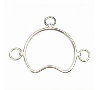LOVIVER para Caballo Equipo Ecuestre Freno Herraje Accesorio Metálico con Diseño Suave y Equilibrado para Conexión Segura a en Acero Inoxidable Adecuado para Paseo Entrenamiento, 120