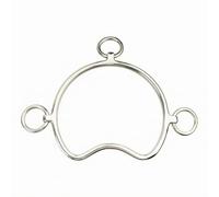 LOVIVER para Caballo Equipo Ecuestre Freno Herraje Accesorio Metálico con Diseño Suave y Equilibrado para Conexión Segura a en Acero Inoxidable Adecuado para Paseo Entrenamiento, 130