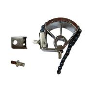 LOVIVER Pedal de accionamiento de cadena doble Pedal de martillo Cadena de pedales Conveniente, Fácil de instalar Robusto, Estable Accesorios de tambor, Astilla