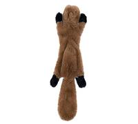LOVIVER Perro de Juguete con sibilante | Mini Tug-of-War Juguete para pequeñas y Grandes Razas, Ardilla