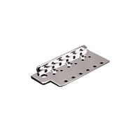 LOVIVER Placa de puente de trémolo de, Portale ajustable, Vintage, fácil de montar, profesional, duradero para ukelele, piezas de guitarra