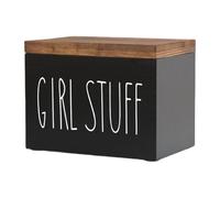 LOVIVER Porta tampones, Caja para Guardar compresas, Organizador de baño para Mujeres