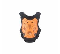 LOVIVER Protector de Pecho para s de Torso Chaleco Deportivo Protección Impacto Correas Elásticas Materiales EVA y PP Adecuado para Jóvenes Adultos Rutas Aventura , Naranja , XL/2XL