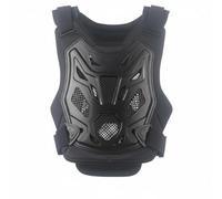LOVIVER Protector de Pecho para s de Torso Chaleco Deportivo Protección Impacto Correas Elásticas Materiales EVA y PP Adecuado para Jóvenes Adultos Rutas Aventura , Negro , M/L