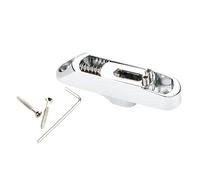 LOVIVER Puente de guitarra eléctrica, accesorios para instrumentos musicales, cordal profesional, puente individual, silletas para espectáculos en el