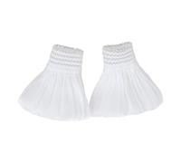 LOVIVER Puños de muñeca con mangas postizas, modernos y versátiles para mujer, lavables, 1 par