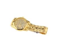 LOVIVER Reloj de Pulsera analógico de para Hombre, con Carcasa de aleación, para Padre, Novio y Marido, Oro