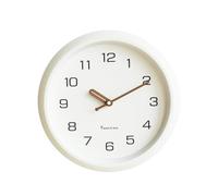 LOVIVER Reloj Decorativo de Pared, Reloj Colgante, Regalo de inauguración de casa, silencioso Moderno para Dormitorio, Sala de Estar, baño, Oficina en, Beige