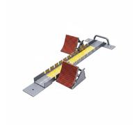 LOVIVER Salida de Atletismo Bloque de Arranque Pista Sprint Ajustable Antideslizante con Placas Regulables en Aleación de Aluminio Adecuado para Entrenamiento Competiciones
