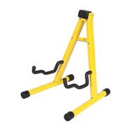 LOVIVER Soporte universal plegable para instrumentos, soporte para guitarra, soporte para estante musical con marco, amarillo