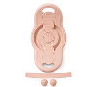 LOVIVER Tabla Balanceo Curva Infantil con Base Sólida y Textura Elevada Antislizante para Entrenamiento Físico Temprano y sarrollo Coordinación Motora en, color to 1, Rosa, Pequeño 6.0