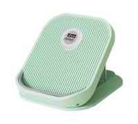 LOVIVER Tabla Inclinada para Estiramiento de pantorrillas, Ajustable en 12 Niveles, con Temporizador, Antideslizante, para Gimnasio en casa, para piernas y, Verde