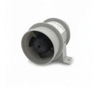LOVIVER Ventilador Centrífugo de Corriente Continua Ventilador en Línea Extractor de Con Soplador Compacto Plástico 12V para Embarcaciones y Caravanas, 3 Pulgadas
