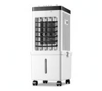 LOVIVER Ventilador de Refrigeración para Hogar de Pie de Aire Climatizador Ventilador Portátil con Rejilla Frontal y Depósito Inferior Adecuado para Apartamento Oficina Sala de Estudio