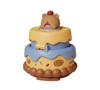 LOVIVER Ventilador Portátil Infantil Ventilador de Muñeca Ventilador de Cuello Mini Ventilador Recargable Apariencia de Pastel 3, Multicolor Oso Pequeño, Oso Pequeño Modo Dual De Mano Y Cuello