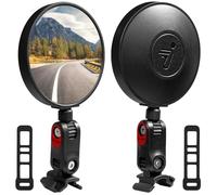 LOVLEX Espejo retrovisor para Segway Ninebot MAX G30 y G3 - Espejo retrovisor gran angular ajustable - Compatible con MAX G30, G2, G3, ZT3 PRO, F3, E3, E3 Pro, F2, F2 Pro, F3 Pro