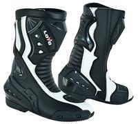 LOVO - Botas Moto de Carreras Unisex - Botas Moto Hombre y Mujer con Estilo Profesional - Alta Protección y Suela Antideslizante - Máxima Seguridad y Comodidad en Ruta y Ciudad