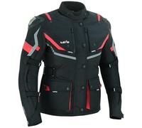 LOVO - Chaqueta Moto Tricapa 4 Estaciones Mujer - Chaqueta Moto Mujer con Protecciones para Verano e Invierno - Cazadora Moto de Alta Resistencia con Longitud 3/4 - Comodidad y Seguridad Todo el Año