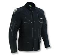 LOVO - Chaqueta Moto Tricapa 4 Estaciones Unisex - Chaqueta Moto Hombre y Mujer Verano e Invierno - Cazadora Moto Hombre y Mujer de Alta Proección - Longitud 3/4 - Ideal para Todas las Estaciones