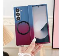 Lovreko Candy Color Gradient Magnetic Case for Samsung Z Fold,Folding Candy Color Gradient Phone Case for Samsung Z Fold 7/6/5/4/3 (For Z Fold3,E)