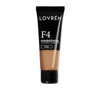 Lovrén Make Up - F4 Fondotinta con Acido Ialuronico Tan, 25ml
