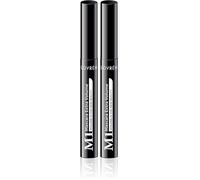 Lovren Mascara M1 Extra Volume, Voluminizadora e Incurvante sin níquel Parabeni, Dermatológicamente testado, fabricado con celdas naturales, negro, 10 milímetros (Paquete de 2)