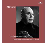 シュトラウス・ファミリーのワルツ・マーチ・ポルカ集 / ロヴロ・フォン・マタチッチ | ベルリン放送交響楽団 (Lovro von matacic The Strauss Family) [2LP] [国内プレス] [限定盤] [日本語帯・解説付] [Analog]