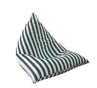 LOVSSU Funda para Puf Funda Impermeable for puf de Exterior, Ideal for Piscina, Playa, Cine, Eventos, etc. 【¡Sin Relleno! ¡Compra el Relleno tú Mismo!】(Dark Green)