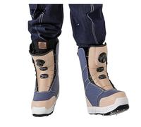 LOVSSU Zapatos de esquí for hombre y mujer, botas Snowboard impermeables cálidas, for nieve antideslizantes transpirables, equipo(Color 7,41)