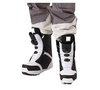 LOVSSU Zapatos de esquí for hombre y mujer, botas Snowboard impermeables cálidas, for nieve antideslizantes transpirables, equipo(Color 4,43)