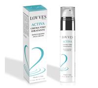 LOVVES Activa Crema Facial Hidratante, Alta Cosmética Natural, Nutritiva, Da Elasticidad y Luminosidad a la Piel, Vitamina C, Ácido Hialurónico 3 Pesos Moleculares, Frasco Airless 50ml