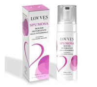 LOVVES Spumosa Mousse Limpiadora Facial con Vitamina C, Alta Cosmética Natural, Limpia Suavemente en Profundidad, Acción Exfoliante y Tonificante, Botella Foamer 150ml