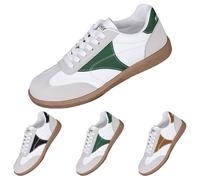 Low Classic Vintage Shoes Schuhe Herren Damen Retro Sneaker, modische Classic Freizeitschuhe leichte bequeme Sportschuhe für Alltag bequeme Skate-Schuhe für Spaziergang, verde, 37 EU