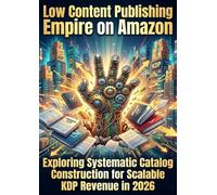 Low Content Publishing Empire on Amazon: Exploring Systematic Catalog Construction for Scalable KDP Revenue in 2026