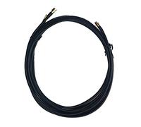 Cable alargador LMR200 Negro Conector SMA Hembra a SMA Macho 2 x 2,5m para Antena Externa y Router 4G LTE MIMO