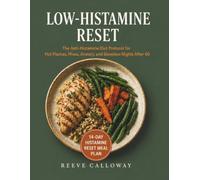 Low-Histamine Reset for Perimenopause: The Anti-Histamine Diet Protocol for Hot Flashes, Hives, Anxiety, and Sleepless Nights After 40 - 14 Day Meal ... Reset Tracker (The Reset Protocol Series)